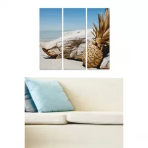 Image of MDF2571437 Multicolor Decorative MDF Painting (3 Pieces)