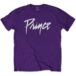 Image of Prince - Logo Unisex Medium T-Shirt - Purple