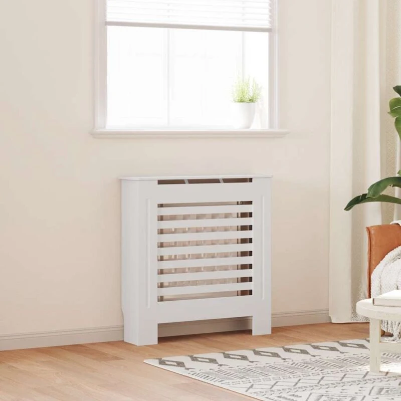 Image of VIDAXL Mdf Radiator Cover White 78cm Vidaxl 8720286155080