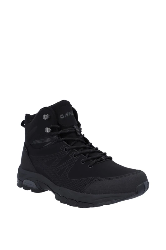 Image of Hi-Tec 'Jackdaw Mid WP' Hiking Boots Black male