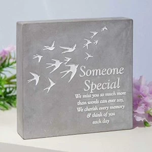 Image of Thoughts Of You Smooth Concrete Plaque - Someone Special