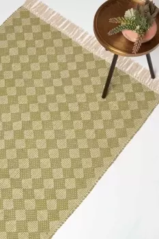 Image of Lima Handwoven Cotton Textured Rug