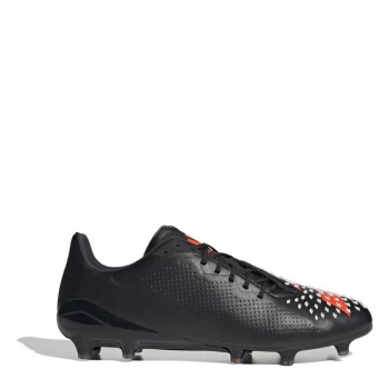 Image of adidas Predator Malice FG Rugby Boots - Black