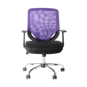 Image of Alphason Atlanta Mesh Office Chair - Purple