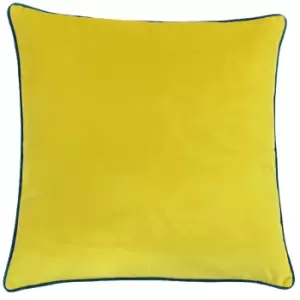Image of Paoletti Meridian Cushion Cover (55x55cm) (Cylon/Teal)