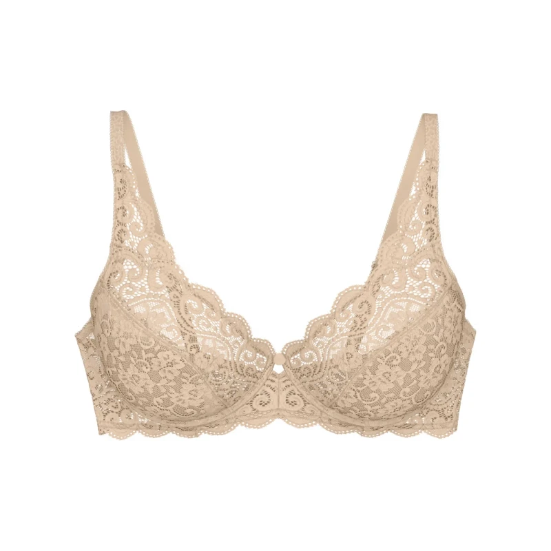 Image of Triumph Amourette Full Cup Bra Skintone Women 32B;34B;38B;40B;32C;34C;36C;38C;40C;32D;34D;36D;38D;40D;34DD;36DD;38DD