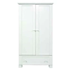 Image of East Coast Nursery Montreal Double Wardrobe White
