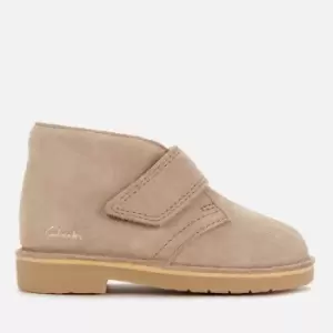 Image of Clarks Toddler Desert Boot2 Boots - Sand Suede - UK 4 Baby