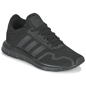 Image of adidas SWIFT RUN X J boys's Childrens Shoes Trainers in Black kid,Kid 4,Kid 5,Kid 6