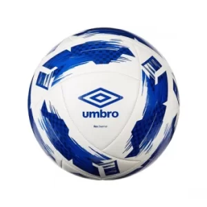 Image of Umbro Neo Swerve Football White Blue Size 4