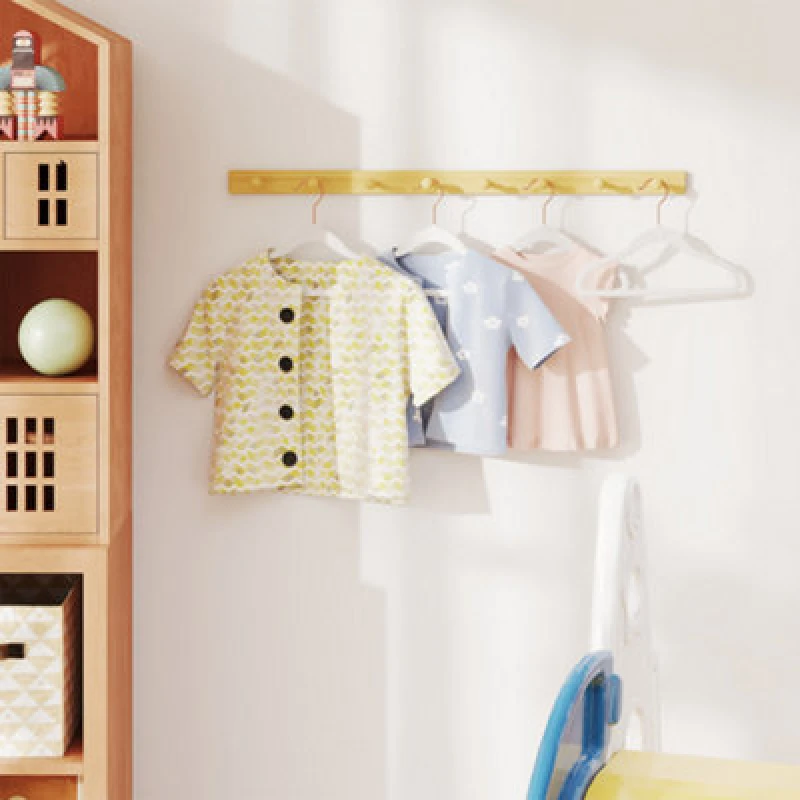 Image of Songmics Baby Hangers 30 Pack, Kids Hangers For Closet, 30 X 20.5 Cm, Silver 360 Swivel Hooks, Space-Saving Clothes Hangers, White