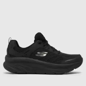 Image of SKECHERS Black Dlux Walker Trainers