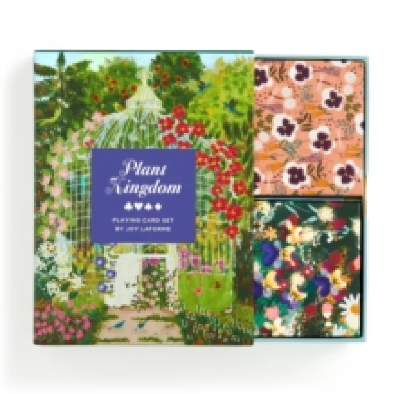 Image of Joy Laforme Plant Kingdom Playing Card Set. Cards. By Galison Books