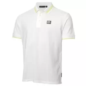 Image of DKNY Golf Golf Spike Pique Polo - White