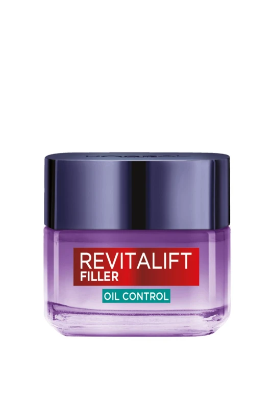Image of LOreal Paris Womens Revitalift Filler 8H Oil Control Hyaluronic Gel Cream 50ml Multicolor Female 50ml