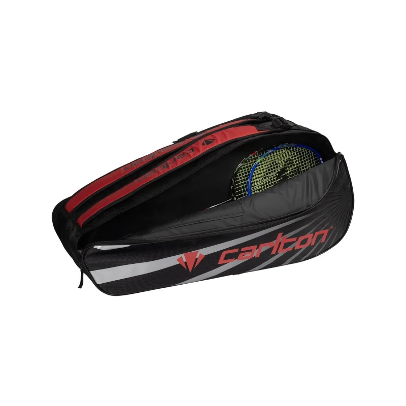 Image of Carlton Racket Bag Black/Red unisex One Size