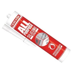 Image of EVO-STIK 112902 All Purpose Flex Silicone Sealant White C20