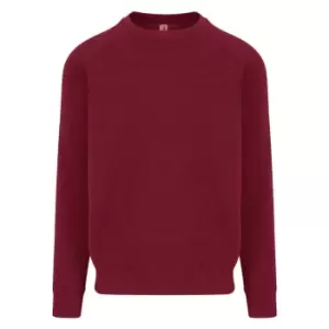 Image of AWDis Just Hoods Mens Graduate Heavyweight Sweatshirt (S) (Burgundy)