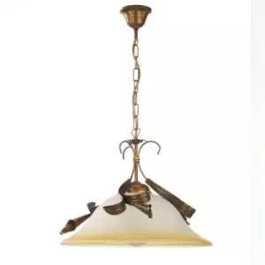Image of Onli Lucrezia Dome Pendant Ceiling Light, Bronze