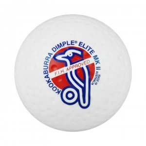 Image of Kookaburra Dimple Elite Hockey Ball - White
