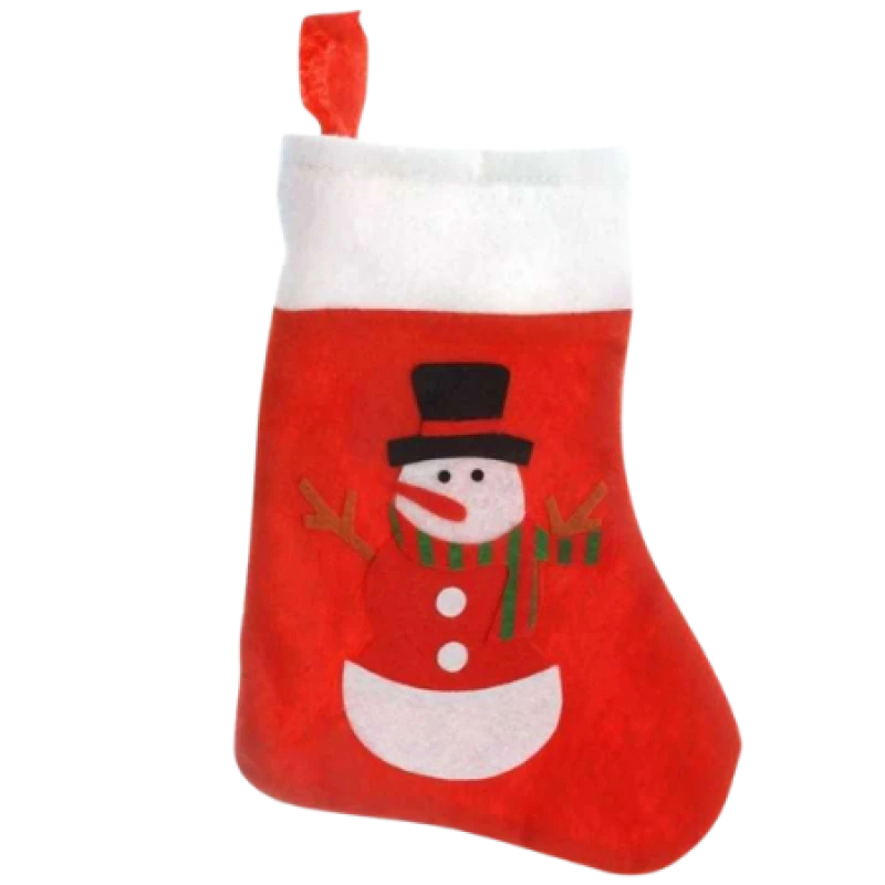 Image of Holly Jolly Christmas Christmas Sock with Santa - 35cm Sock_Santa-JV1207