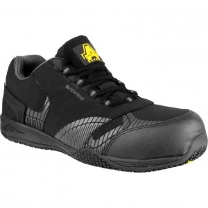 Image of Amblers Safety FS29C Waterproof Metal Free Non Leather Safety Trainer Black Size 11