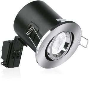 Image of Aurora Enlite Adjustable Fire Rated IP20 Non-Integrated Downlight Polished Chrome - EN-FD102PC