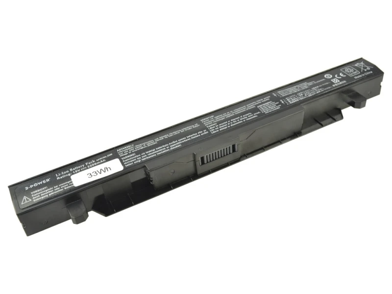 Image of 2-Power 15V 2200mAh Li-Ion Laptop Battery