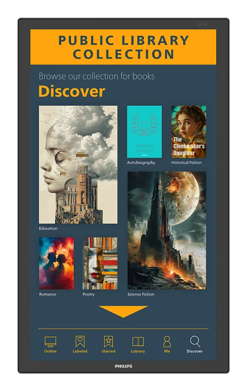 Image of Philips 3000 series 43BDL3751T/00 Signage Display Interactive flat pan