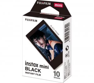 Image of FujiFilm Instax Mini Border Film 10 Shots - Black