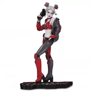 Image of DC Collectibles DC Comics Harley Quinn Red, White and Black Statue by Joshua Middleton
