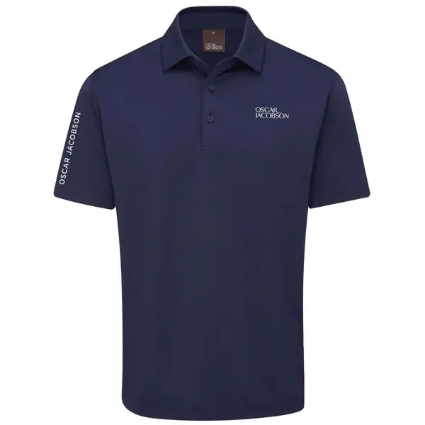Image of Oscar Jacobson Bullock Tour Polo - Navy - XL