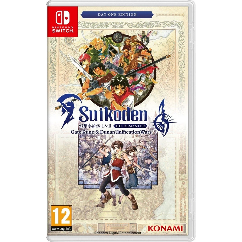 Image of Suikoden 1 & 2 HD Remaster Day One Edition Nintendo Switch Game
