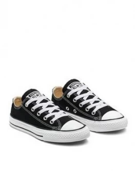 Image of Converse Chuck Taylor All Star Ox Core Childrens Trainer - Black, Size 2
