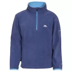 Image of Trespass Childrens Boys Etto Half Zip Fleece Top (9/10 Years) (Twilight)