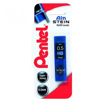 Image of Pentel Ain Stein 0.5 Hb Blister Card Pack of 12 XC275-HBO