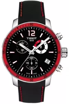Image of Mens Tissot Quickster Football Chronograph Watch T0954491705701