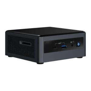 Image of Intel NUC BXNUC10I3FNH3 PC/workstation barebone i3-10110U 2.1 GHz UCFF Black BGA 1528