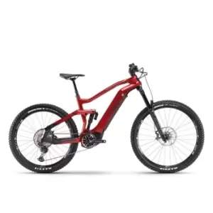 Image of Haibike Haibike AllMtn CF 12 Electric Mountain Bike - Red