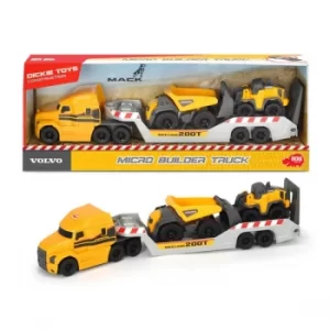 Image of Volvo Micro Builder Truck Toy
