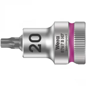 Image of Wera 05003061001 8767 B HF TORX Zyklop 3/8" Bit-Socket TX 20 x 35mm