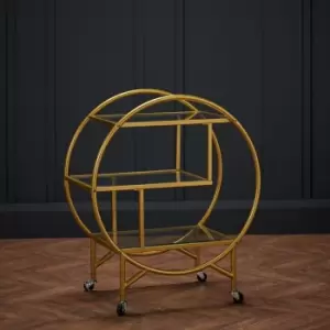 Image of Dixie Drinks Trolley Gold