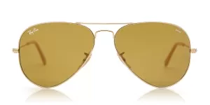 Image of Ray-Ban RB3025 Sunglasses Gold 90644I 58mm