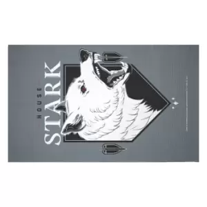 Image of Decorsome x Game of Thrones House Stark Woven Rug - Small