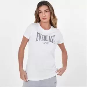 Image of Everlast Regular Fit Logo T-Shirt - White