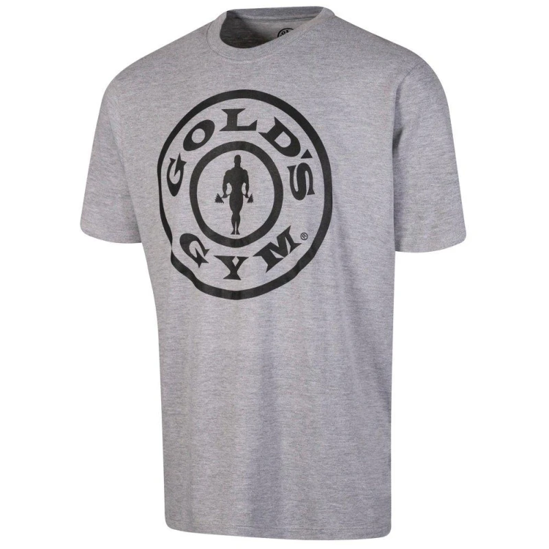 Image of Golds Gym Golds Gym Classic Joe T-Shirt Mens - Grey S Male