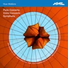 Image of Huw Watkins: Flute Concerto/Violin Concerto/Symphony