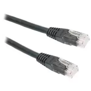 Image of Xclio CAT6 0.25M Snagless Moulded Gigabit Ethernet Cable RJ45 Black