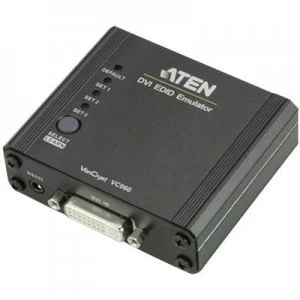 Image of ATEN VC060-AT DVI Adapter [1x DVI socket 29-pin - 1x DVI socket 29-pin] Black
