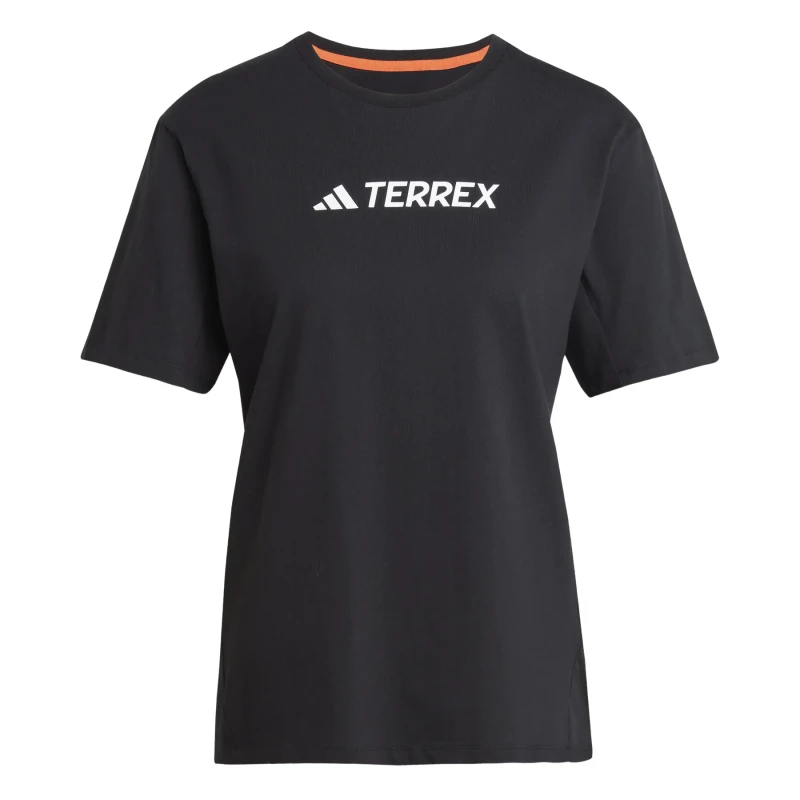 Image of Womens T-Shirt adidas Terrex Classic Logo Noir Female S